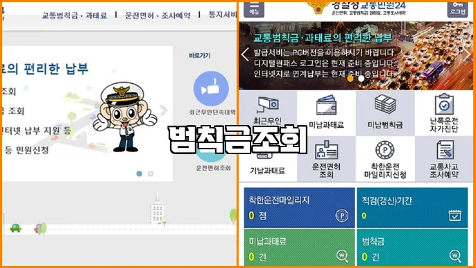 범칙금조회