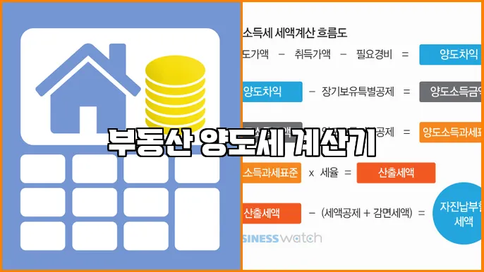 부동산 양도세 계산기