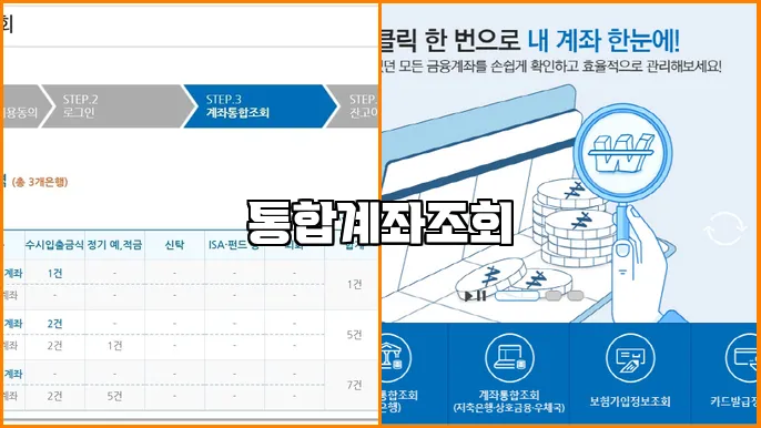 통합계좌조회