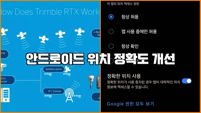 안드로이드 위치 정확도 개선