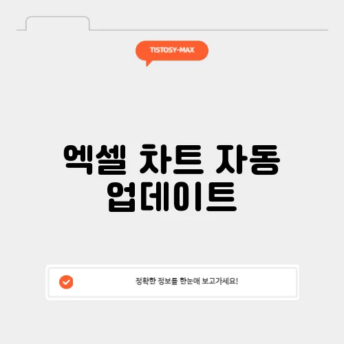 엑셀 차트 자동 업데이트