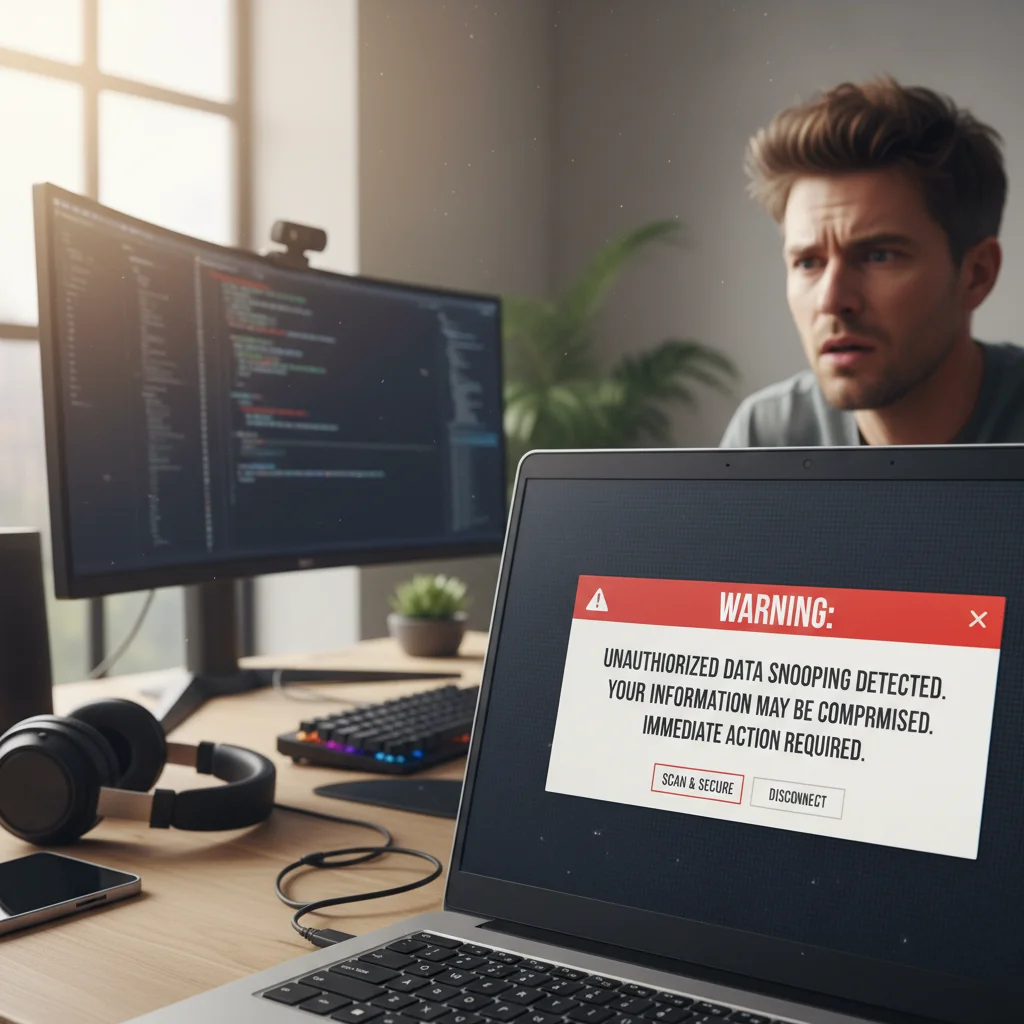 데이터 스누핑 주의 관련 이미지 1