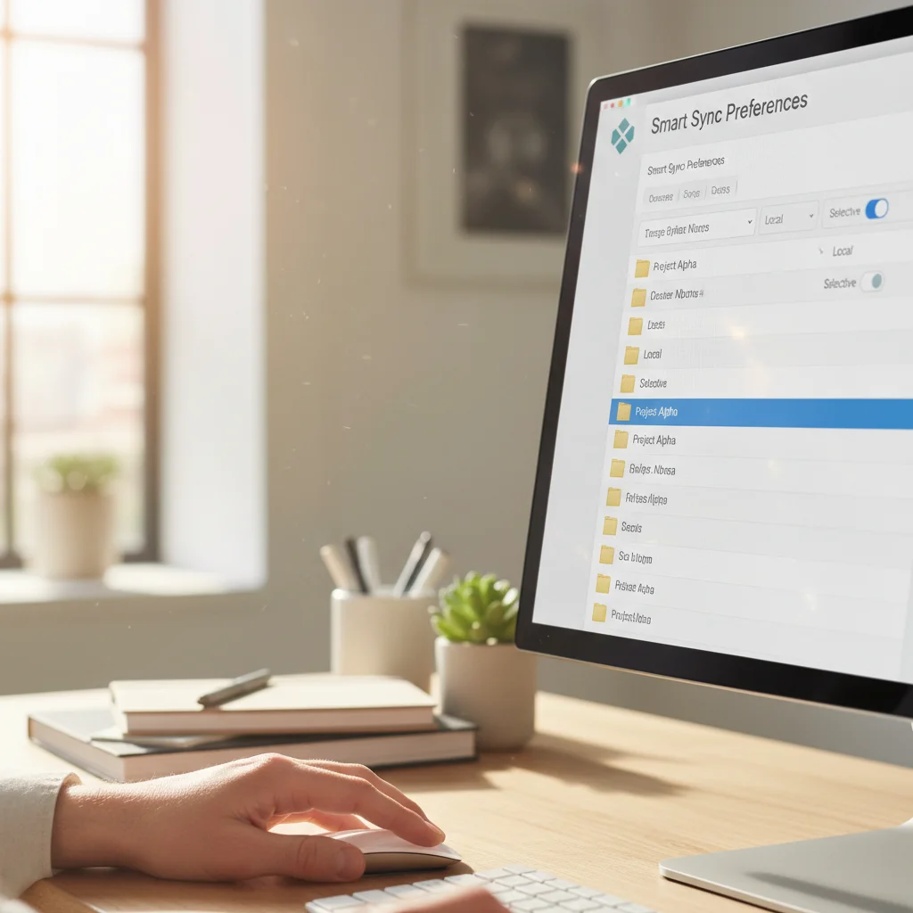 드롭박스 스마트 동기화 설정 관련 이미지 1