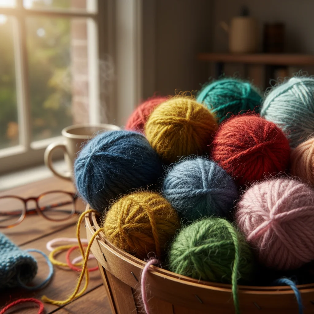 뜨개질 실 선택 기준 관련 이미지 1