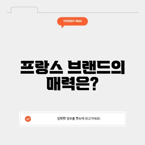 프랑스 브랜드 프랑스 브랜드