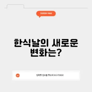 2026년 한식날