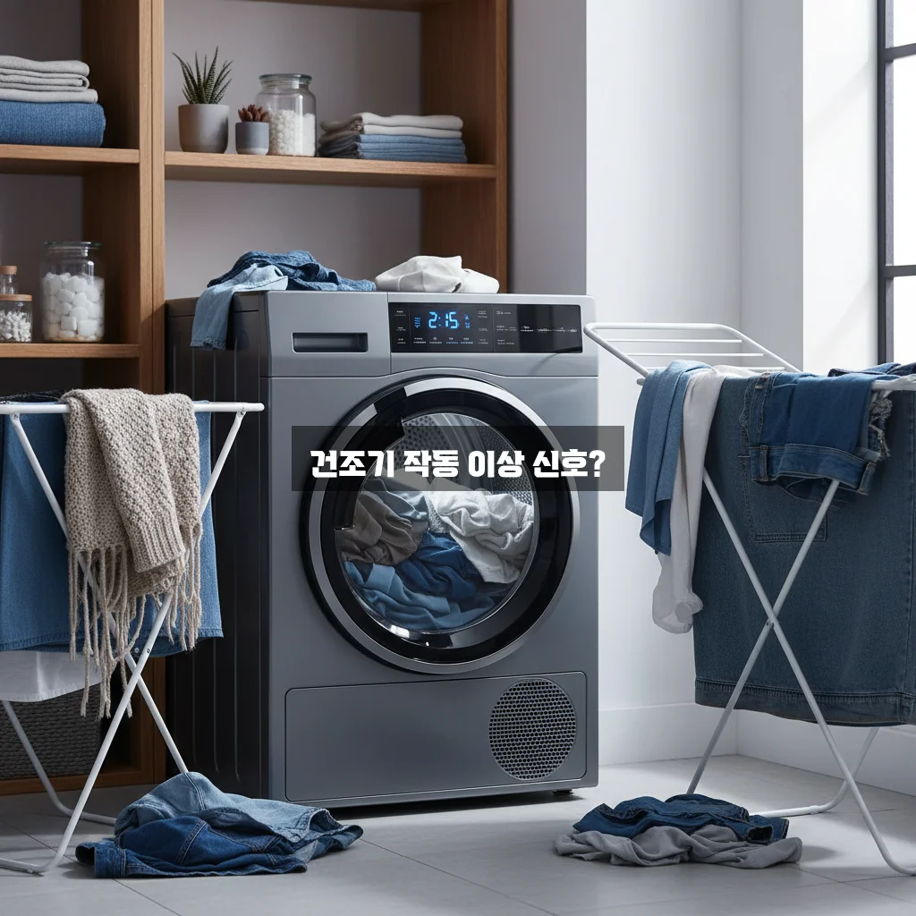 건조기 시간 늘어남 및 옷 안 마름 관련 이미지 3