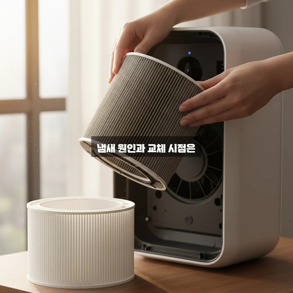 공기청정기 냄새남 필터 교체 주기 관련 이미지 2
