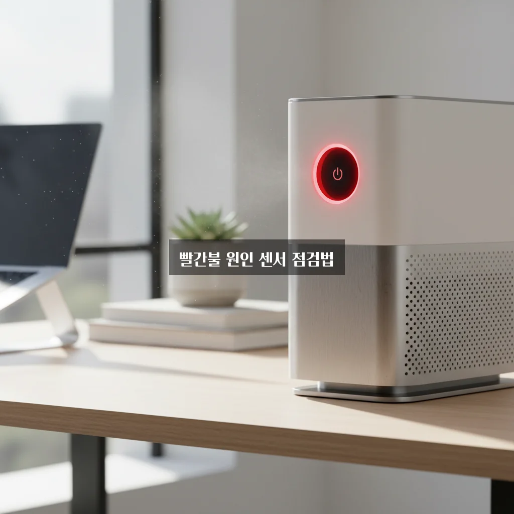 공기청정기 빨간불 계속 뜸 (센서 청소) 관련 이미지 2