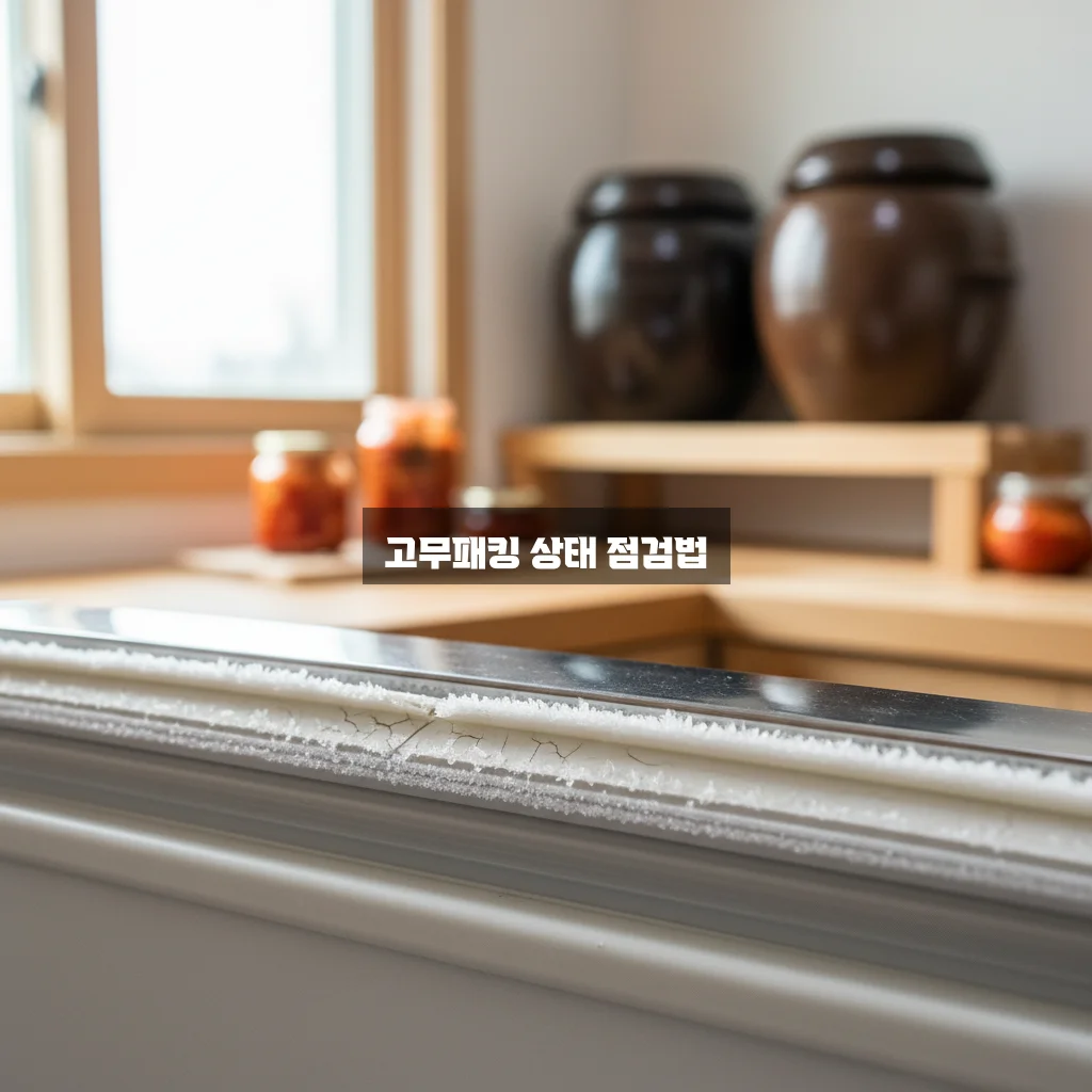 김치냉장고 성에 심할 때 해결 (고무패킹) 관련 이미지 3