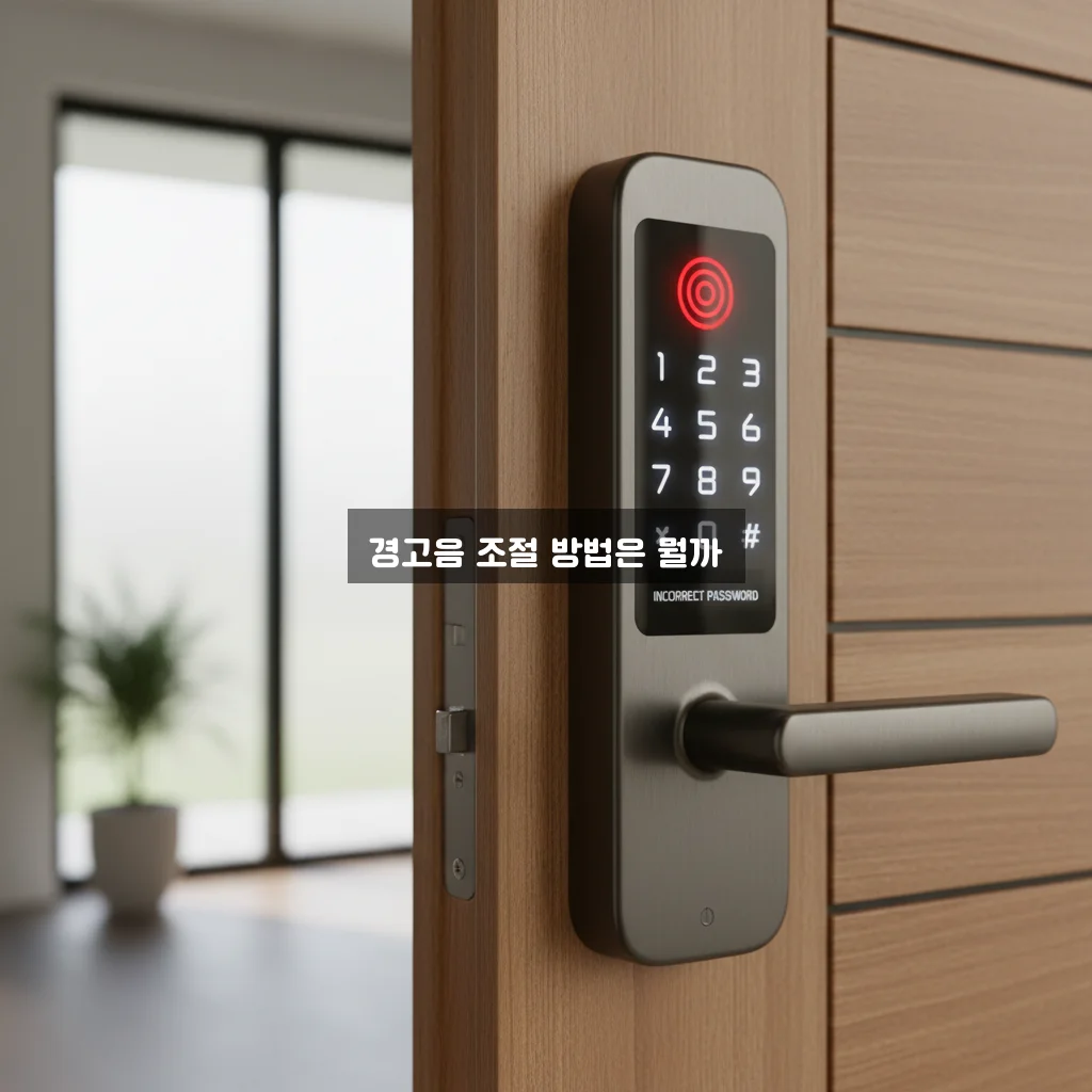 도어락 비밀번호 틀림 경고음 해제 관련 이미지 3