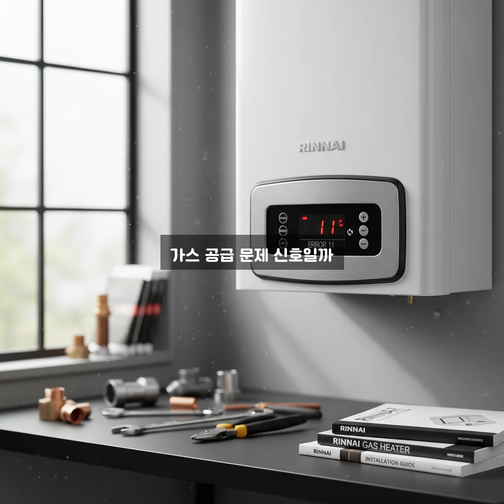 보일러 11 에러 (린나이 가스 공급) 관련 이미지 1