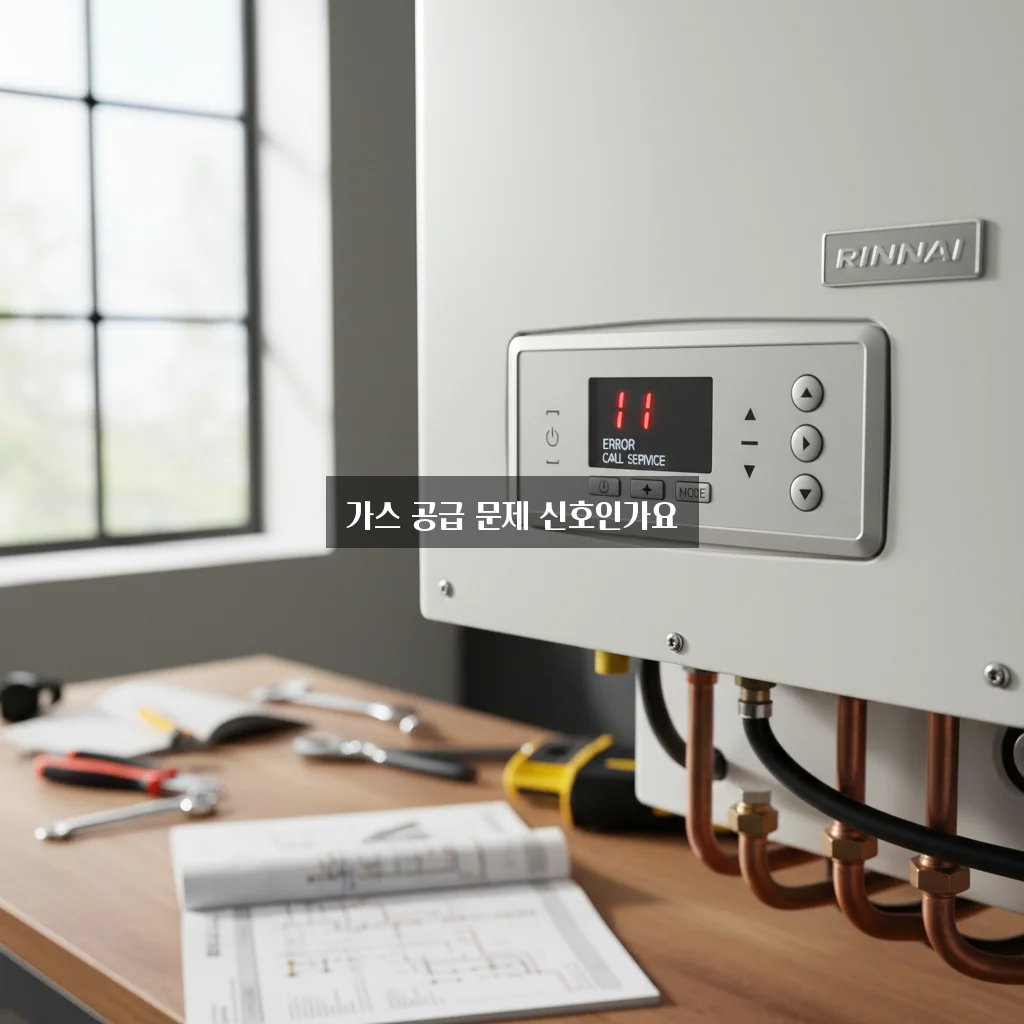 보일러 11 에러 (린나이 가스 공급) 관련 이미지 2