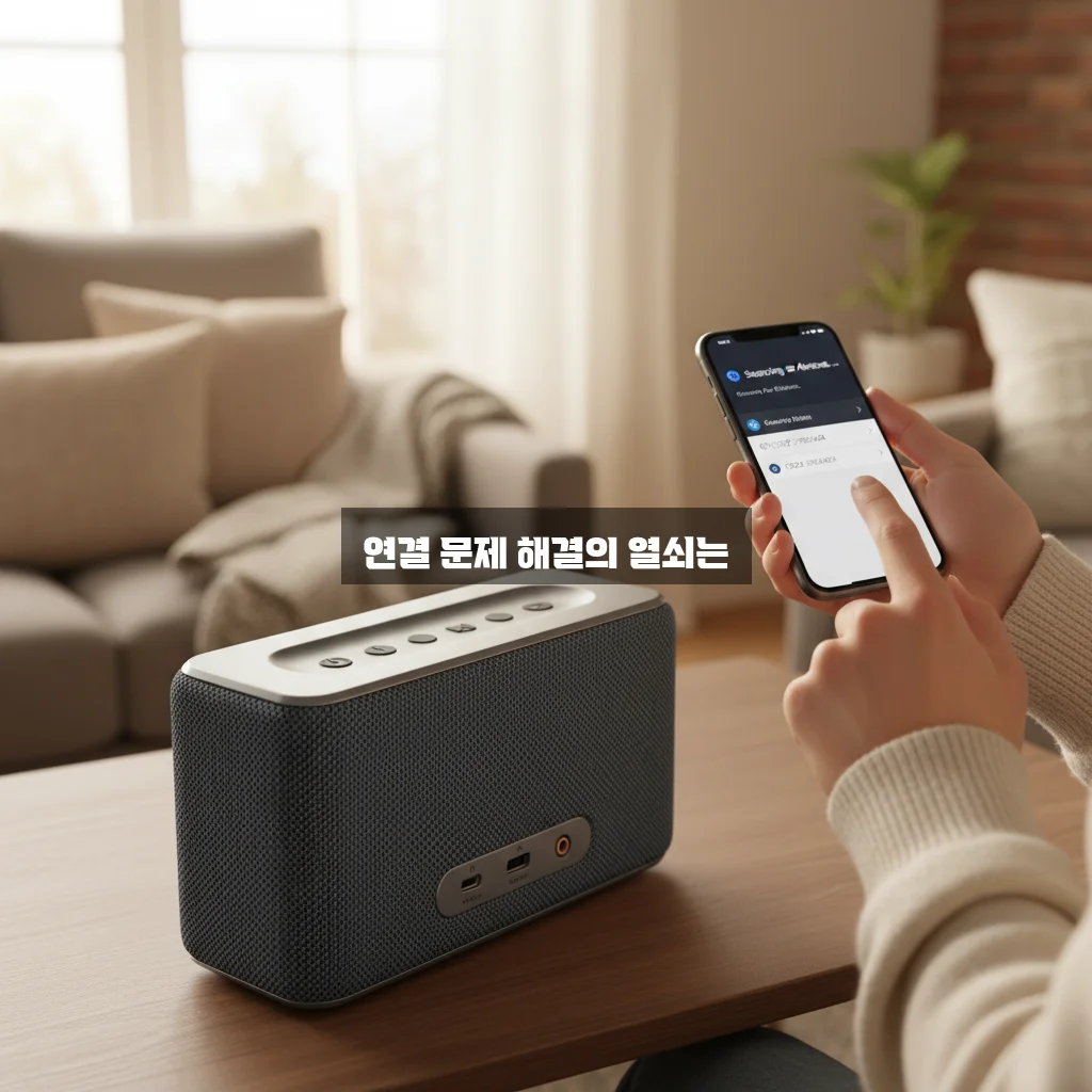 블루투스 스피커 페어링 안됨 초기화 관련 이미지 2