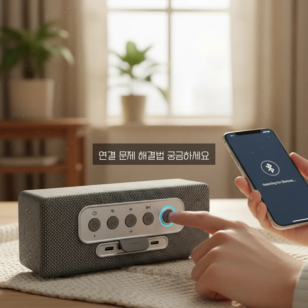 블루투스 스피커 페어링 안됨 초기화 관련 이미지 3
