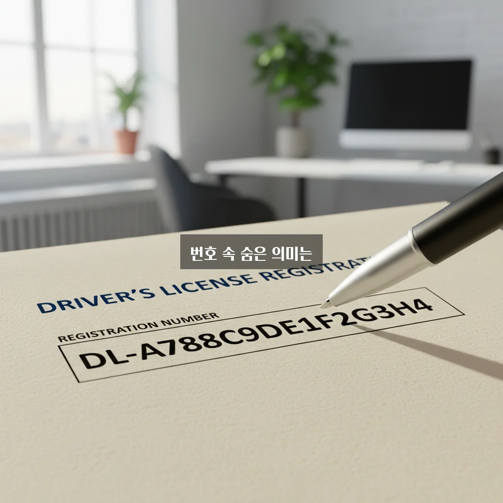 운전면허 등록번호 관련 이미지 3