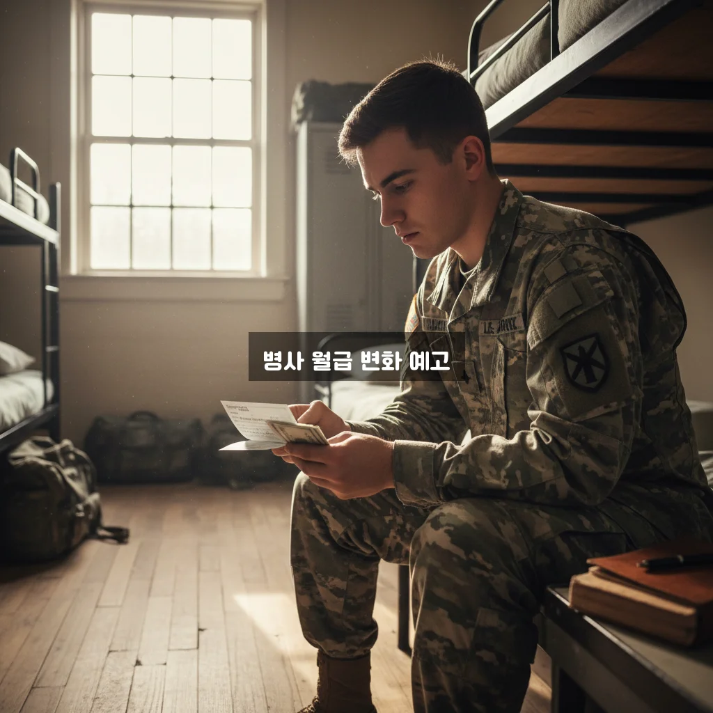 2026년 병사 월급 관련 이미지 1