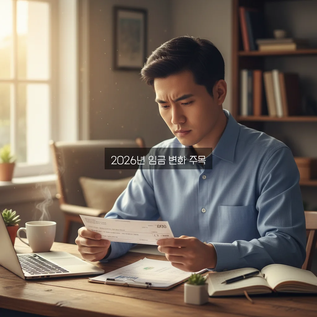2026년 최저임금 실수령액 관련 이미지 1
