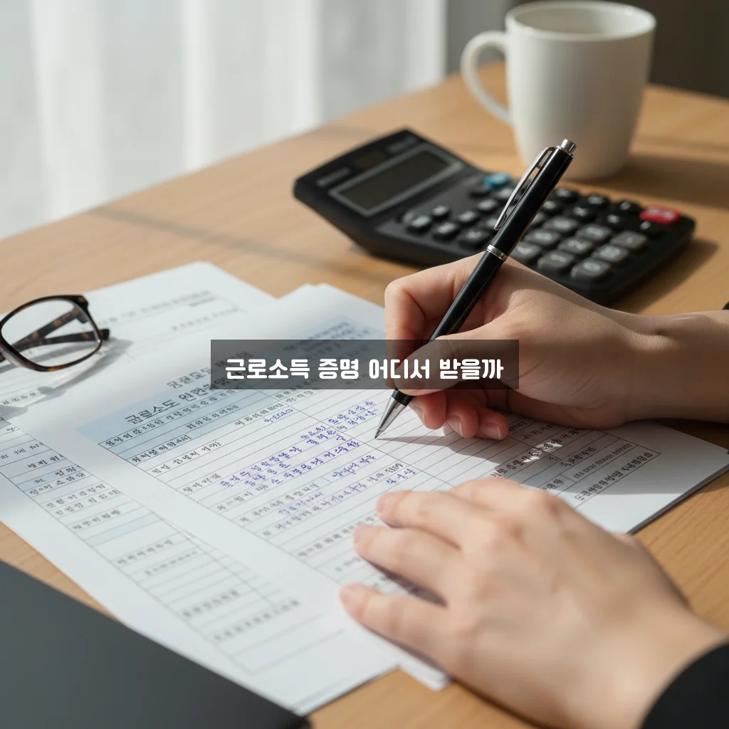 근로소득 원천징수영수증 발급 관련 이미지 3