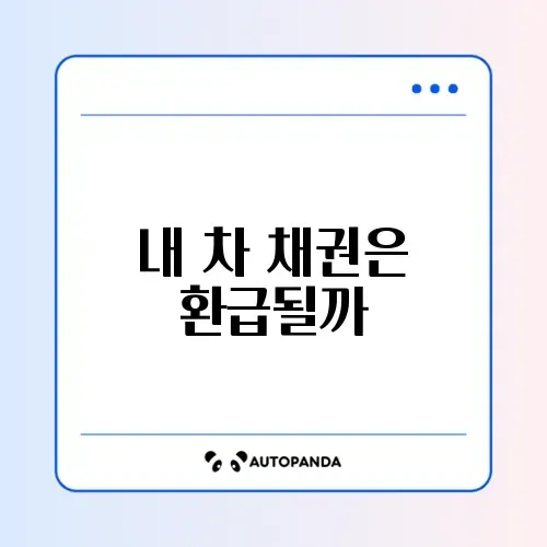자동차 채권 환급금 조회 썸네일