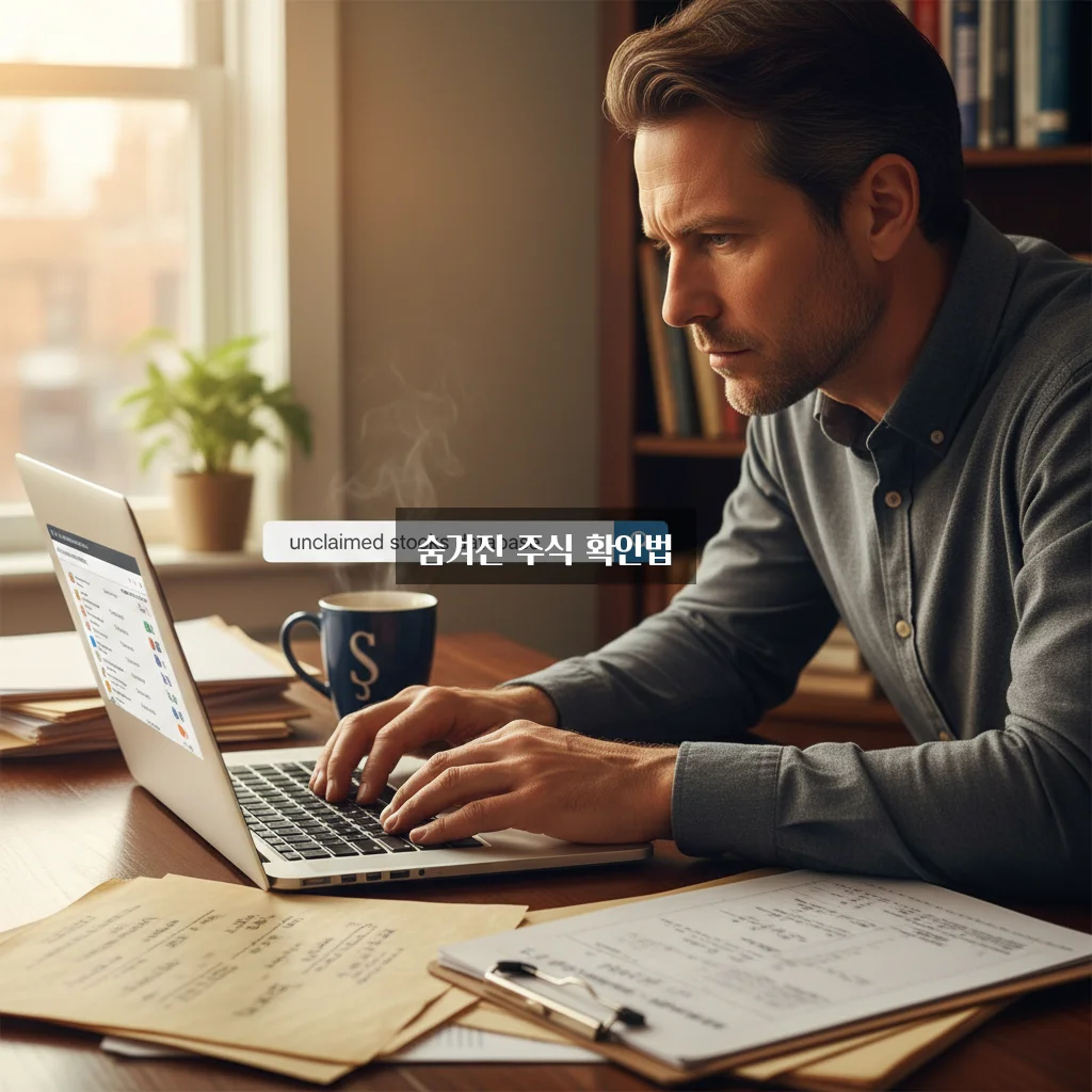 미수령 주식 찾기 관련 이미지 2