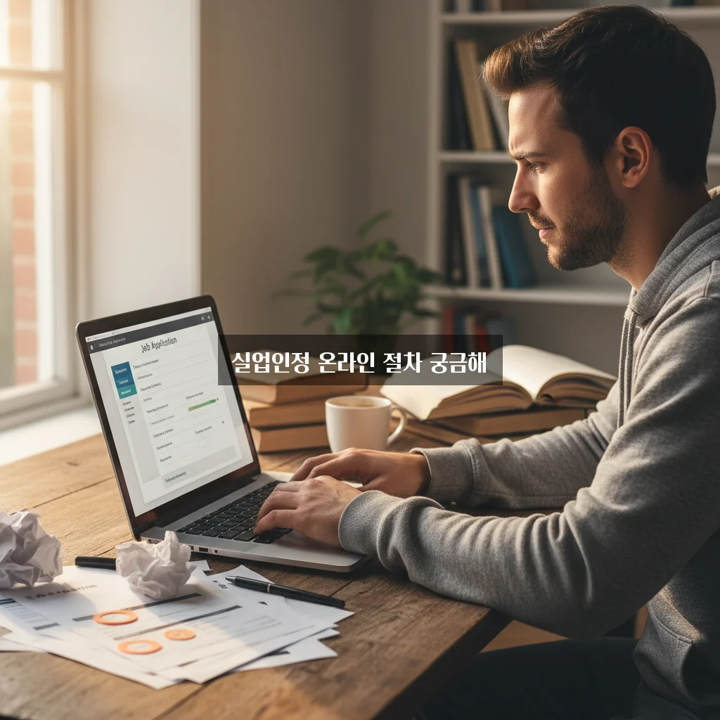 실업인정 인터넷 전송 관련 이미지 1