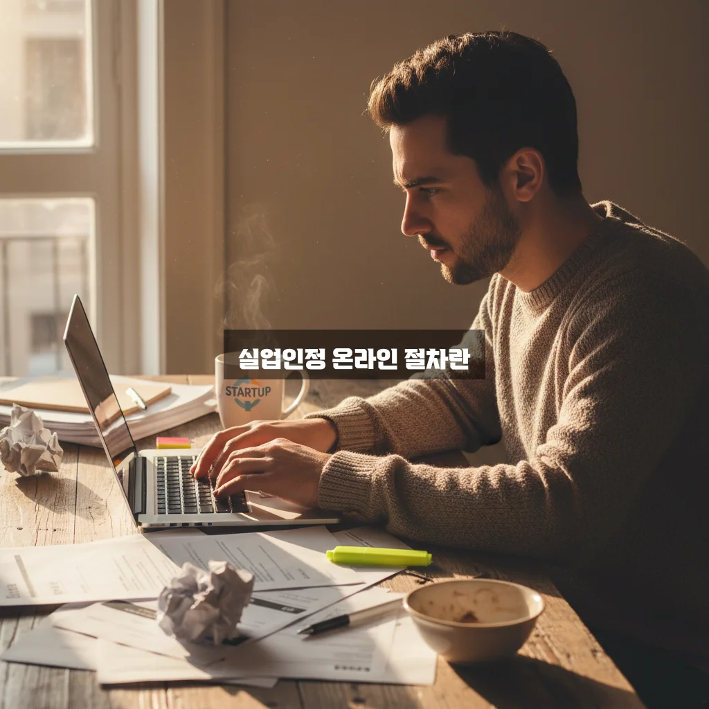 실업인정 인터넷 전송 관련 이미지 3