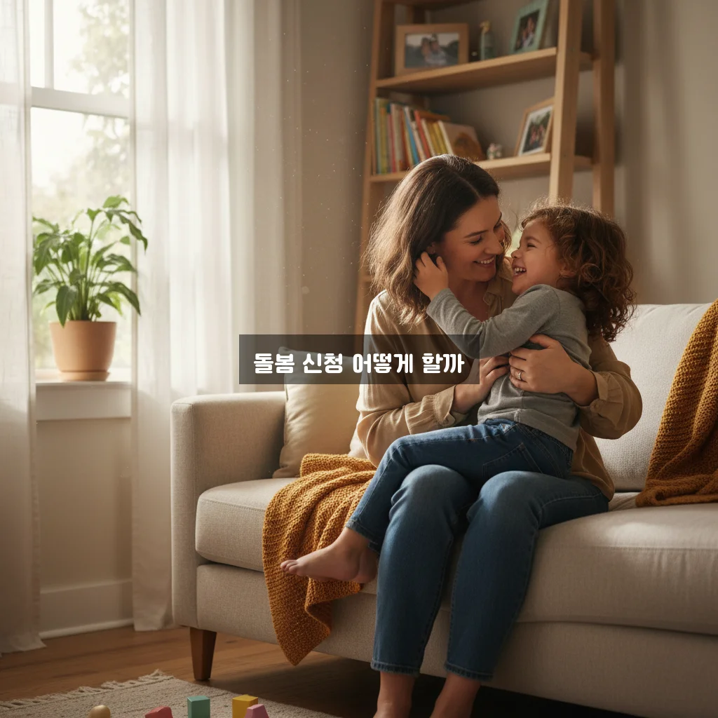 아이돌봄 서비스 신청 관련 이미지 3