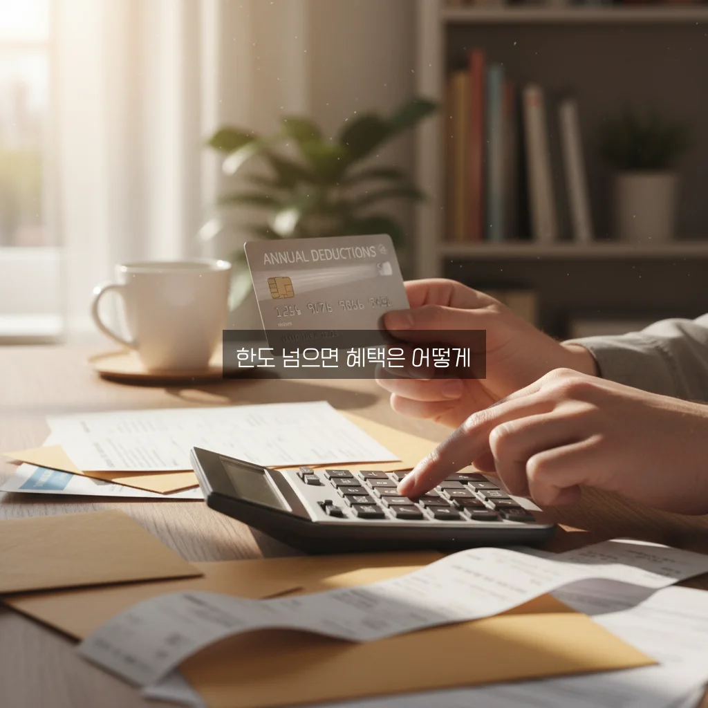 연말정산 신용카드 공제 한도 관련 이미지 2