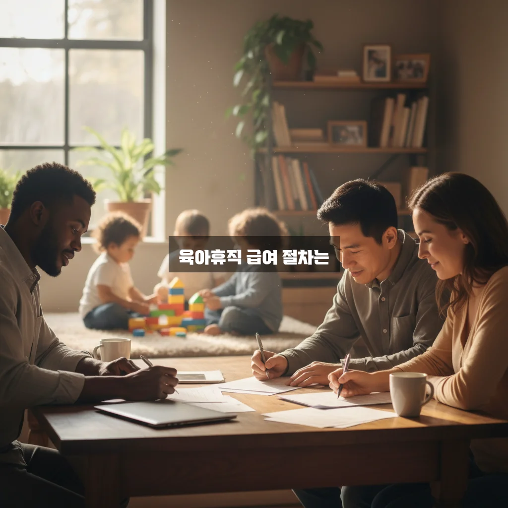 육아휴직 급여 신청 관련 이미지 1