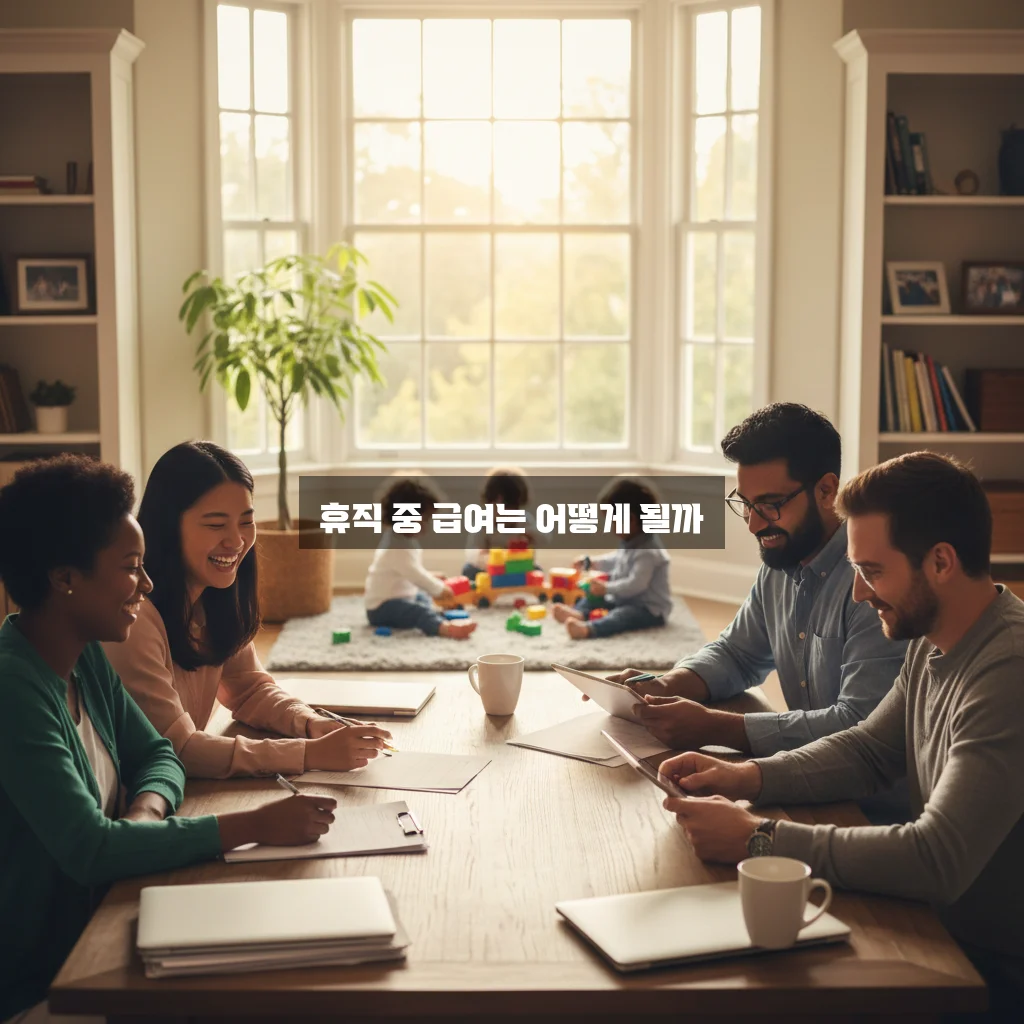육아휴직 급여 신청 관련 이미지 3