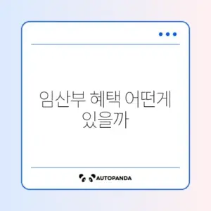 임산부 교통비 지원