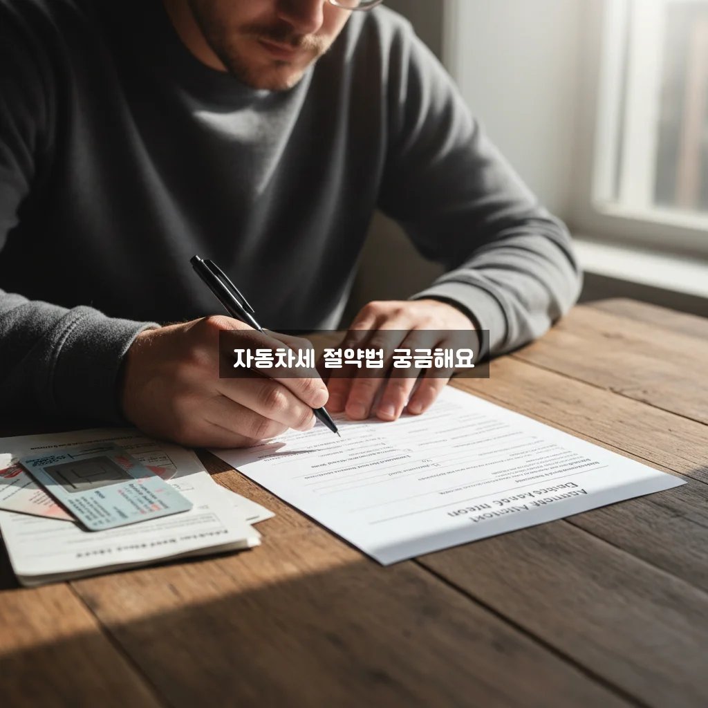 자동차세 연납 할인 신청 관련 이미지 1
