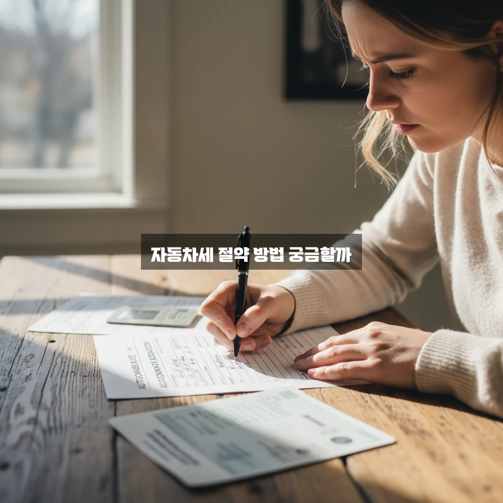 자동차세 연납 할인 신청 관련 이미지 2
