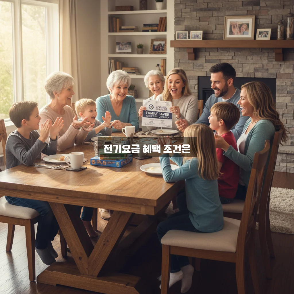 전기요금 대가족 할인 관련 이미지 2