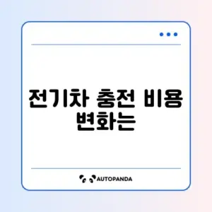 전기차 충전요금 할인