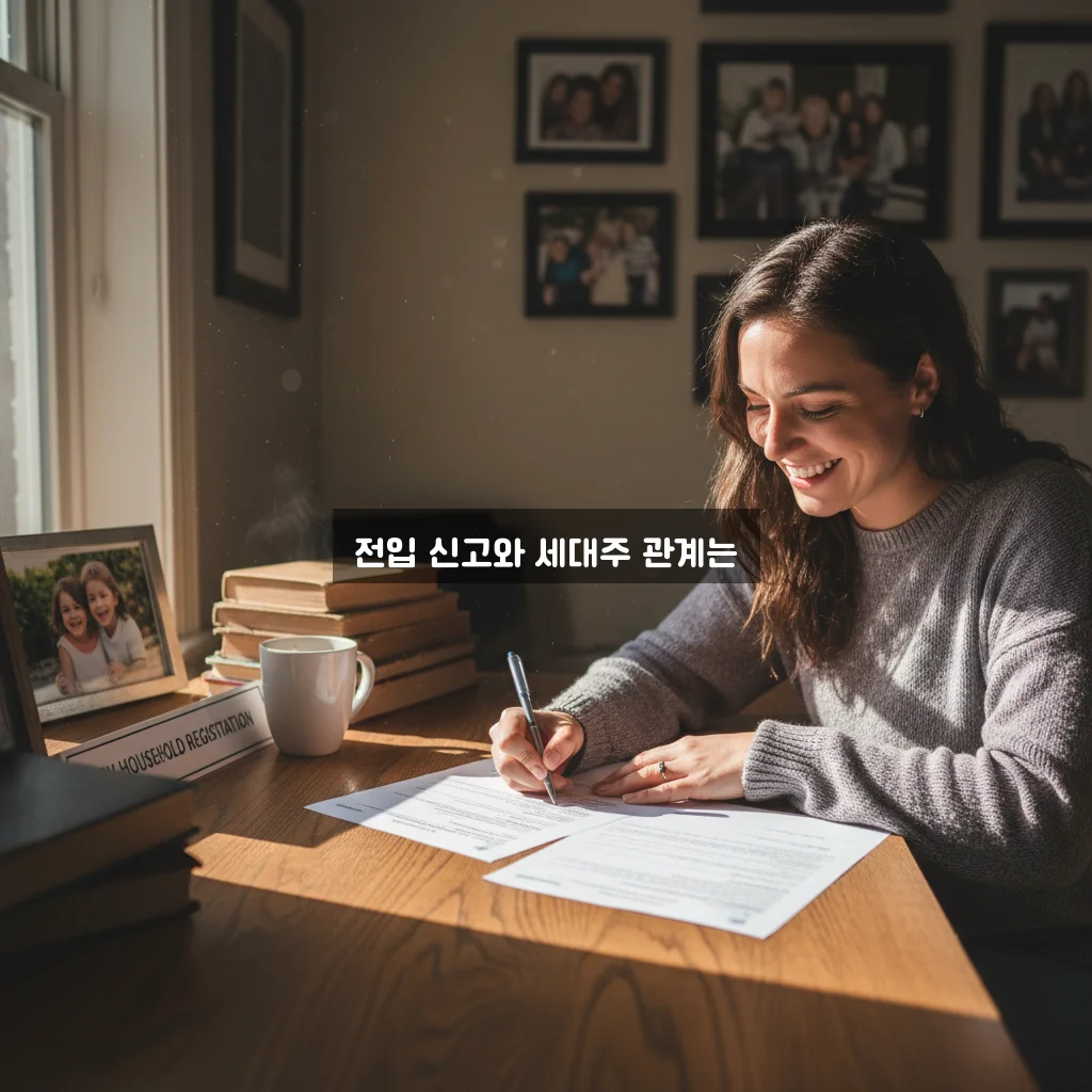 전입신고 세대주 확인 관련 이미지 2