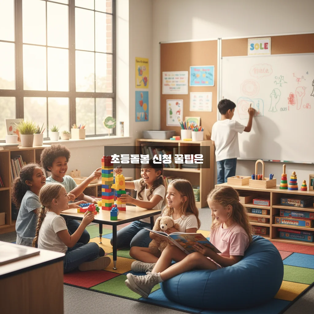 초등돌봄교실 신청 관련 이미지 2