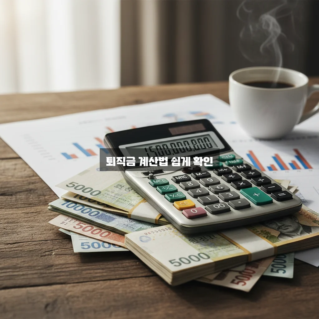 퇴직금 계산기 (고용노동부) 관련 이미지 2