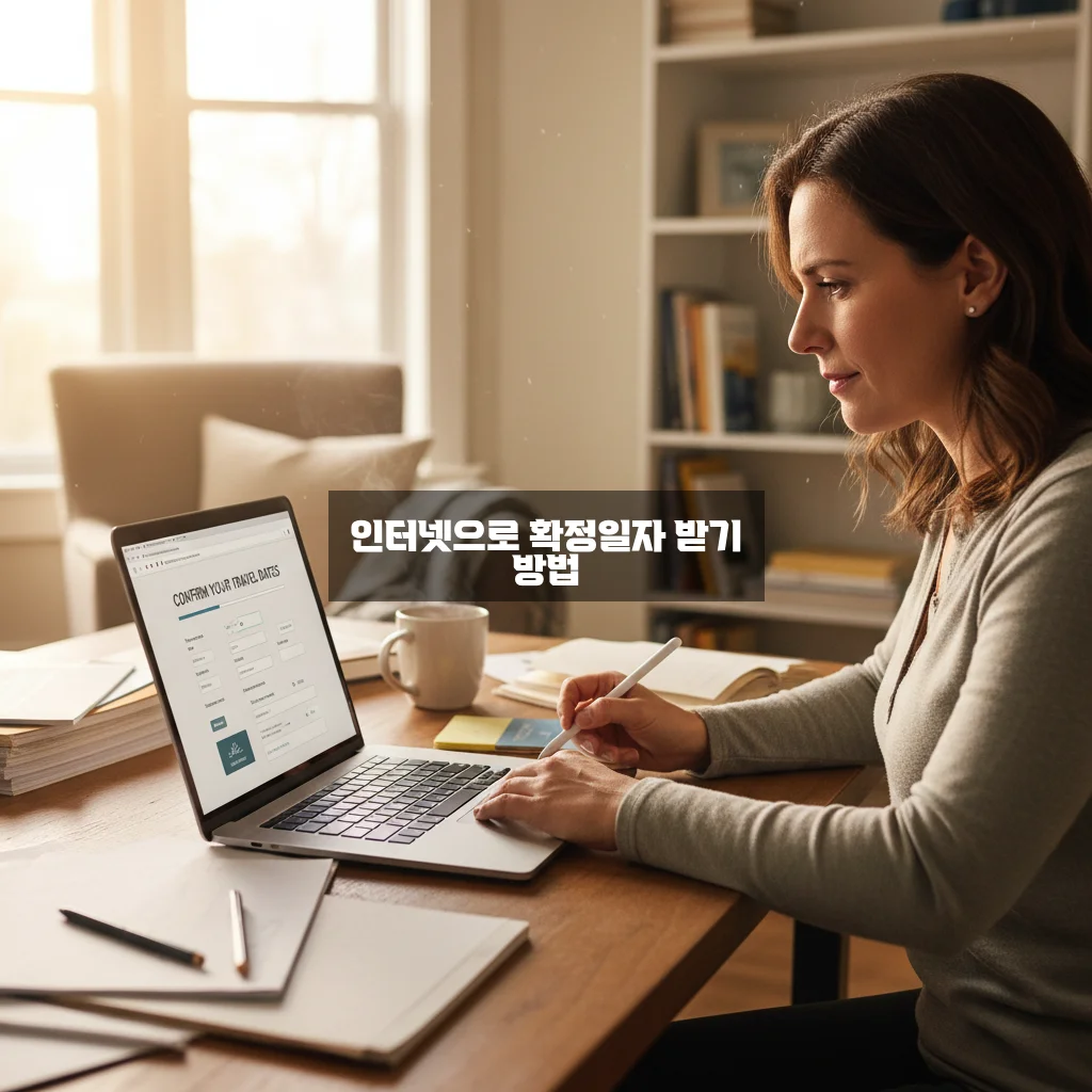 확정일자 받는 법 (인터넷) 관련 이미지 2