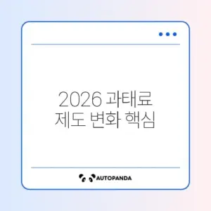 2026년 과태료 조회 및 납부 변경 완벽 가이드 알아보기