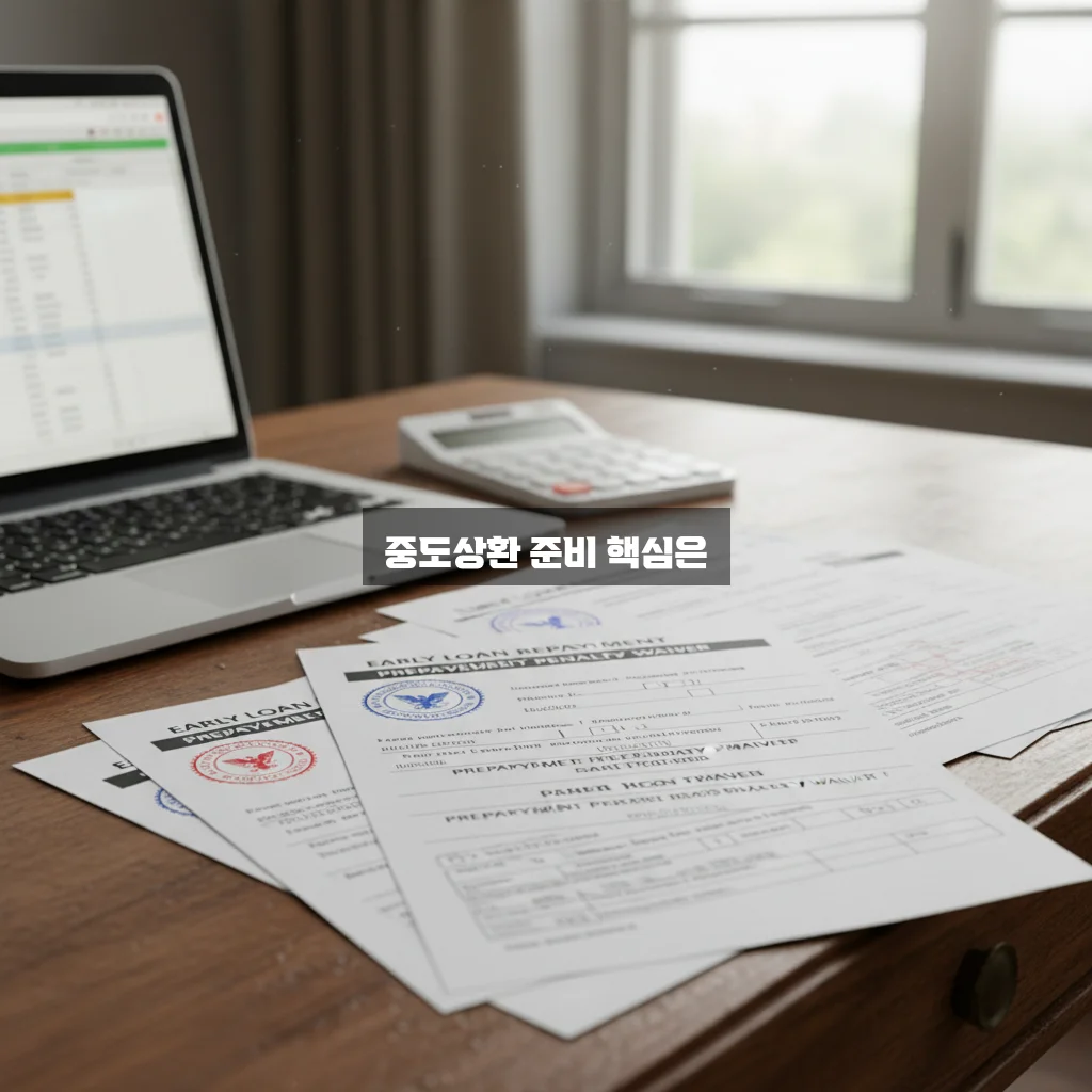 2026년 대출 중도상환수수료 준비서류 완벽 정리 가이드 관련 이미지 1