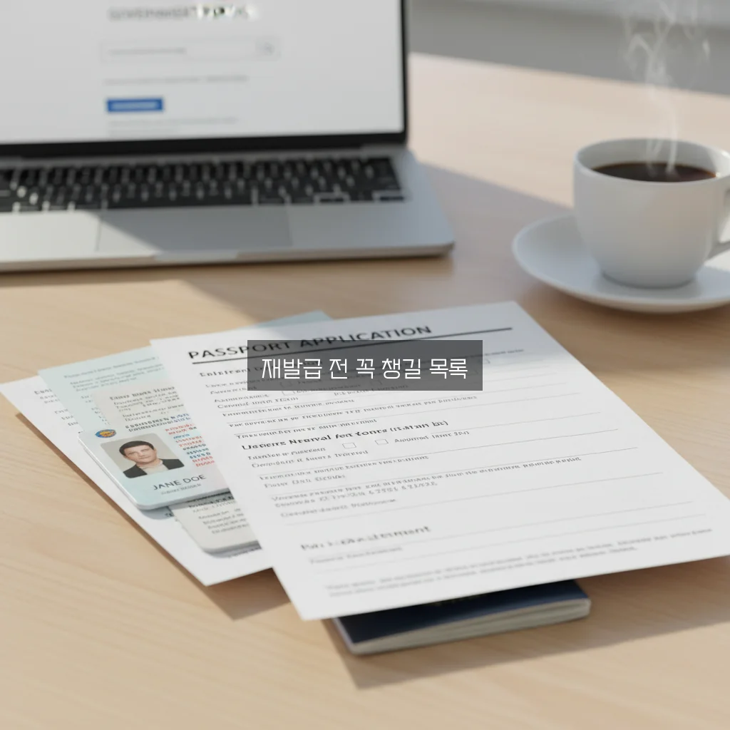 2026년 여권 재발급 준비물 완벽 정리 가이드 관련 이미지 1