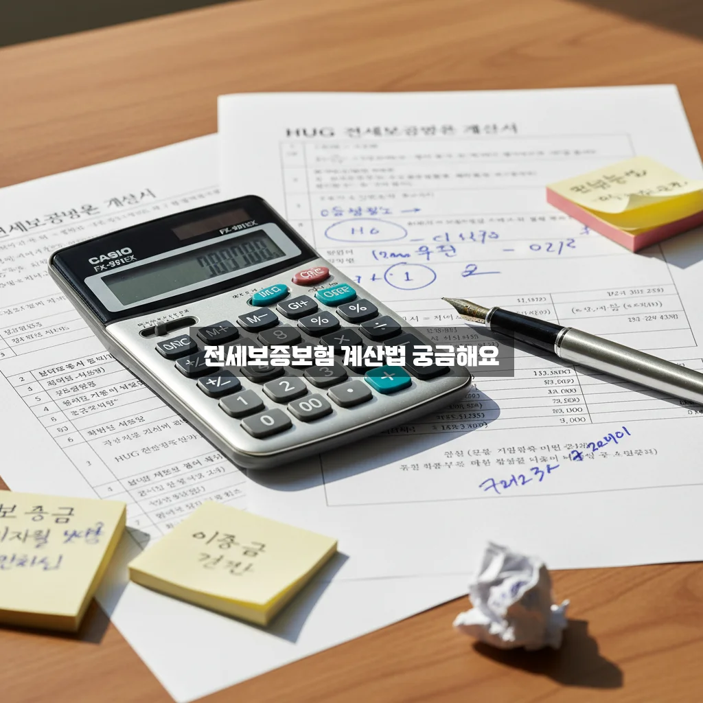 HUG 전세보증보험 계산 방법 완벽 정리 알아보기 관련 이미지 2
