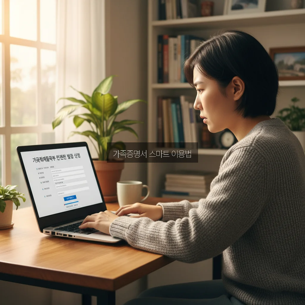 가족관계증명서 인터넷 발급 및 모바일 확인 완벽 가이드 관련 이미지 2