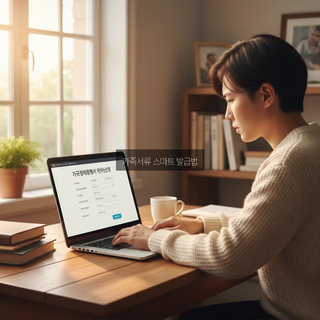 가족관계증명서 인터넷 발급 및 모바일 확인 완벽 가이드 관련 이미지 3