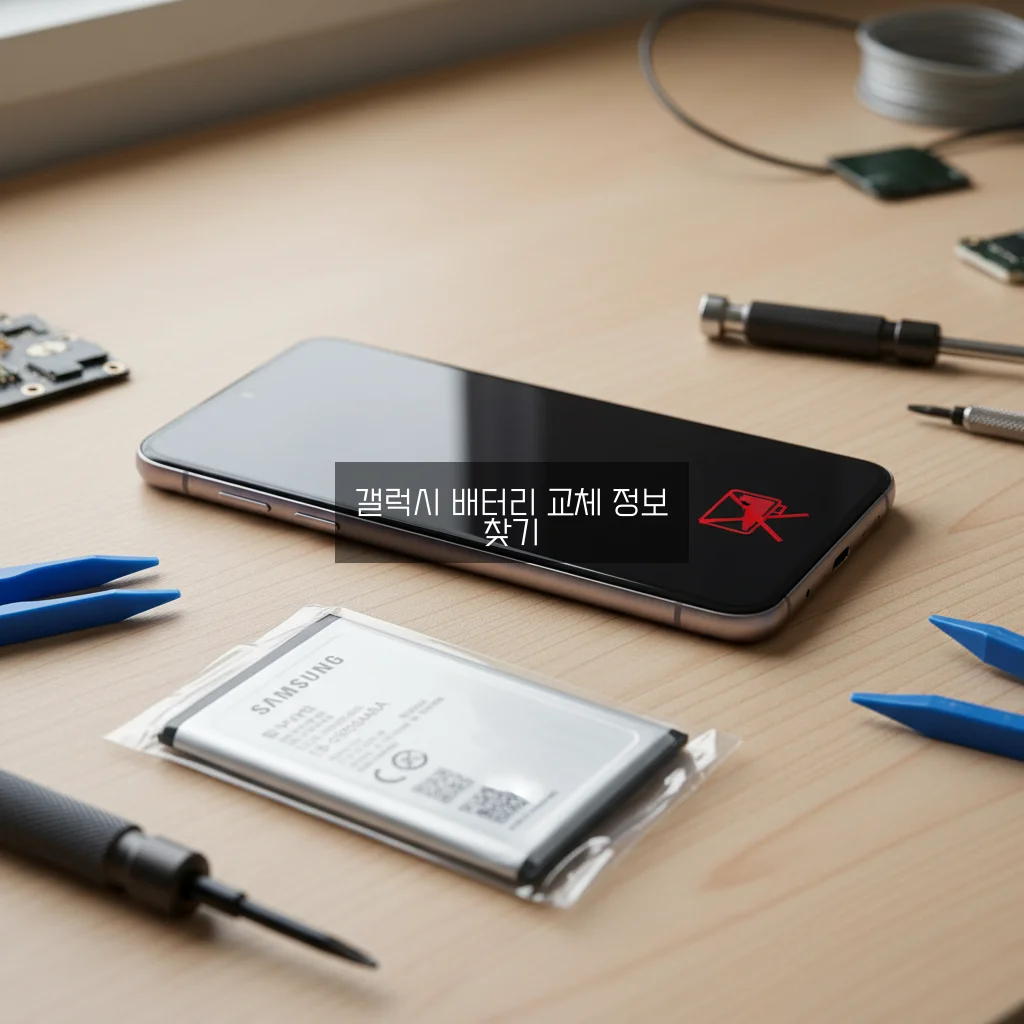 갤럭시 배터리 교체 조회 방법 어디서 쉽게 알아보기 관련 이미지 1