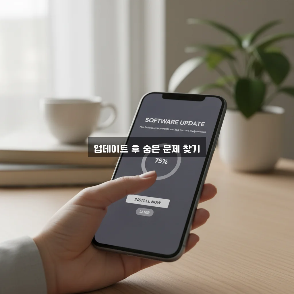 갤럭시 업데이트 후 오류 설정 해결법 완벽 정리 가이드 알아보기 관련 이미지 2