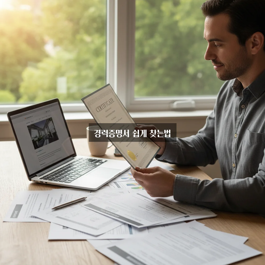 경력증명서 발급 및 조회 어디서 쉽게 하는지 완벽 가이드 알아보기 관련 이미지 3