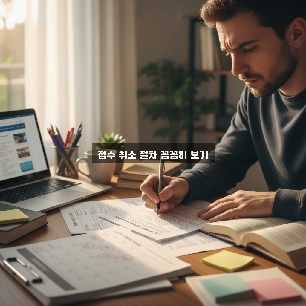 공무원 시험 원서접수 해지 완벽 정리 및 방법 알아보기 관련 이미지 2